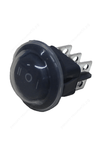 Выключатель круглый без лампочки для AG2 MF Pantone 431C Ballu Enzo BEC/EZMR-1500