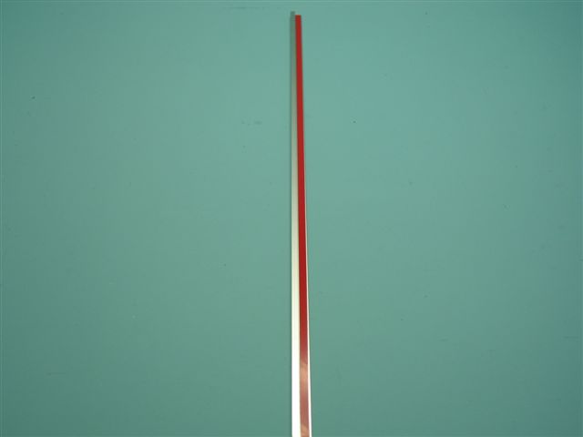 Rear strip of the plate - anodized alumi Hansa BHC66235030
